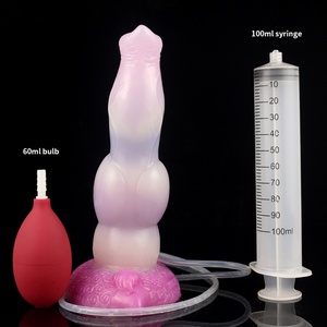 YOCY Enorme Dildo con Nudo, Juguete Sexual con Función de Eyaculación para Hombres, Pene Animal, Masturbador con Chorro de Agua para Adultos - Product Image 5