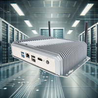 Mini PC sans ventilateur Limyee NSW-1261 en alliage d'aluminium, 6 ports LAN, routeur, Intel Celeron J6412 de 12e génération, LAN 2,5 G, pare-feu Pfsense, en stock