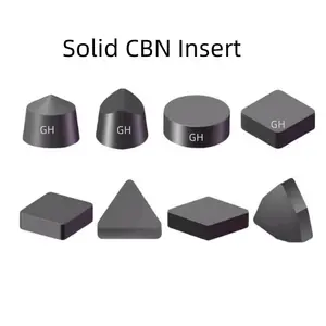 Pcbn Cbn Cbn PCBN CBN Inserts RCMX RCGX RNMN RNGN Solid Cbn Insert For Turning Brake Disk Rolls Cylinder