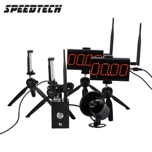 Speedtech مصنع بيع بالجملة المعدات الرياضية أدى الرياضة في الهواء الطلق توقيت ساعة لسباقات السرعة دعم الخدمات المخصصة