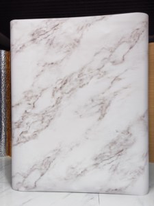 <span class=keywords><strong>Papier</strong></span> <span class=keywords><strong>peint</strong></span> PVC auto-adhésif gaufré à motif marbre moderne pour comptoir de bar et rénovation de magasin - Product Image 3