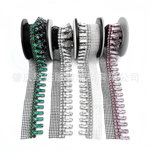 Cristales de imitación rectangulares de 5 mm con 12 facetas AB54, accesorios de joyería DIY para sombreros, correas de hombro y cordones de zapatos - Product Image 1