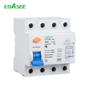 Bタイプ<span class=keywords><strong>RCCB</strong></span>高品質<span class=keywords><strong>2P</strong></span> 4P 25-63A 30-300mA残留電流遮断器 - Product Image 1