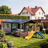 Maison conteneur préfabriquée autonome CASA extensible 20ft 30ft 40ft, Tendance Éco-Vie, pour bureaux et chambres aux États-Unis et en Europe