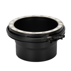 Adaptateur <span class=keywords><strong>de</strong></span> <span class=keywords><strong>tuyau</strong></span> <span class=keywords><strong>de</strong></span> poêle en acier inoxydable 304, connecte un <span class=keywords><strong>tuyau</strong></span> <span class=keywords><strong>de</strong></span> poêle <span class=keywords><strong>de</strong></span> 6 pouces à une cheminée à double paroi isolée pour une transition sécurisée - Product Image 1