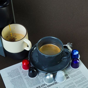 Одноразовые кофейные капсулы Nespresso, совместимые с пищевыми продуктами, биоразлагаемые пустые бумажные кольца, кофейные капсулы - Product Image 1