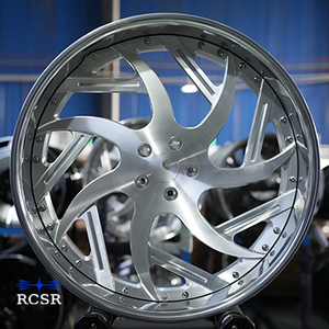 Velg Fogiotos Custom <span class=keywords><strong>2</strong></span>/3-Piece Forged 22 24 26 28 Inch Deep Dish untuk Roda 6x139.7 5x127 5x114.3 PCD untuk Chevy 6 Lug - Product Image 2