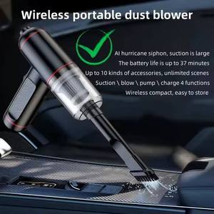 เครื่องดูดฝุ่นแบบพกพา 2in1 พร้อมฟังก์ชั่นเป่าลมอัดไฟฟ้าไร้สาย ชาร์จผ่าน USB ได้ - Product Image 2