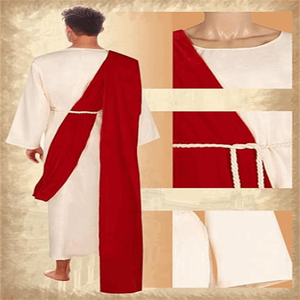 Halloween Hommes Prédicateur Cosplay Costume Longue Robe Déguisement Performances Jésus Cosplay Costume - Product Image 3