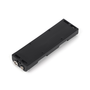 Porta Baterías YuLi <span class=keywords><strong>PP</strong></span> para 4 Pilas <span class=keywords><strong>AA</strong></span> YL2AA01-4 con Diseño de Tira, 110x32x16mm, Certificado RoHS e ISO9001, Garantía de 3 Meses a 1 Año - Product Image 1