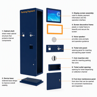 Distributeur automatique de tickets de file d'attente Estar, borne de paiement de stationnement en libre-service, terminal ATM avec accepteur de billets