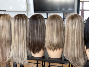 CHEVEUX SHY 2025 ans perruques vierges casher 100% cheveux humains européens pour dentelle transparente pre-plucked délié perruque d'aspect naturel - Product Image 6