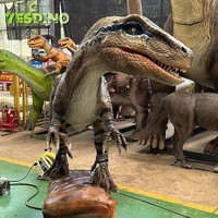 Aire de jeux intérieure pour enfants, dinosaures animatroniques, mousse de silicone, parc d'attractions pour enfants, centre commercial, maison de jeux