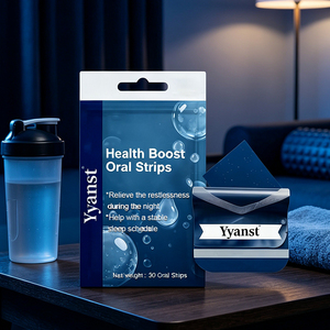 Tiras Orales para Mejorar la Salud de Marca Privada OEM, Alivio Natural y Suave para la Inquietud Nocturna, Horario de Sueño Estable, Películas para el Bienestar - Product Image 4