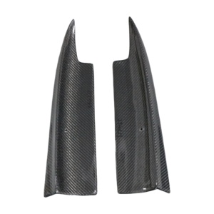 Para Mercedes Benz W117, divisor de parachoques trasero de carbono Real, apariencia de clase CLA, Kits de carrocería mejorados, divisor de estilo <span class=keywords><strong>FD</strong></span> de fibra de carbono - Product Image 2