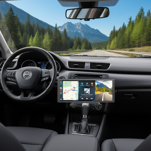 Reproductor Multimedia para Auto Babaolong de 10.26 Pulgadas, Navegador GPS Portátil Universal, CarPlay Inalámbrico, Android Auto, BT 5.0, Pantalla Táctil - Product Image 2