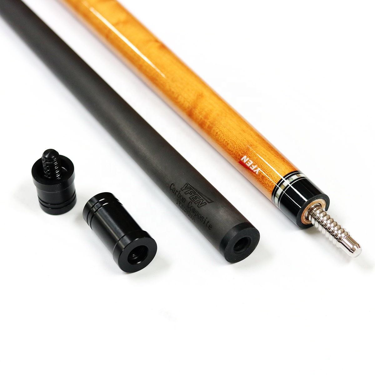 ビリヤード Yfen Carbon Fiber Cue Wavy Joint Cuetec Cynergy