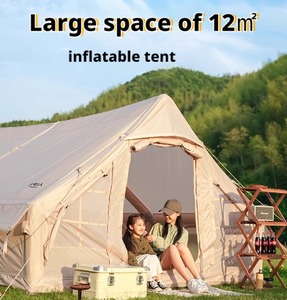 12 ㎡   Tienda de Campaña Inflable de Lujo para Exteriores, Tienda de Campaña de Lona para Acampar al <span class=keywords><strong>Aire</strong></span> Libre, Venta al por Mayor en Dubái - Product Image 1