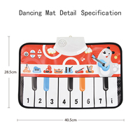 Su misura Elettronico Del Bambino Regali Giocattoli Musicali Pianoforte Tastiere Per Il Fitness Stuoia del Gioco