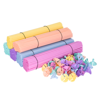 Vente en gros de supports pour ballons en plastique de 40 cm, pour décorations d'anniversaire, tiges de support pour ballons, accessoires pour ballons