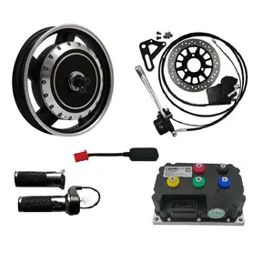 Ugoqs — Kit de motorisation de Scooter électrique, moteur Hub sans balais à couple élevé + contrôleur Programmable, 16 pouces, 8000W, 50H