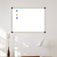 Tableau blanc miniature Madic pour l'école et le bureau, cadre en alliage d'aluminium, effaçable à sec, magnétique, écologique, pour la maison et les enfants, avec effaceur + stylo