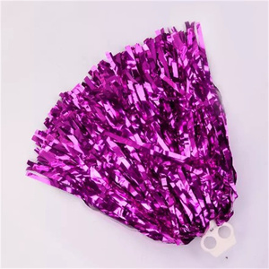 Competición <span class=keywords><strong>de</strong></span> disfraces Flower Club Sport Colorful Cheerleading Tinsel Pull Pom Poms Flower Ball Fútbol Baloncesto Partido Pompón - Product Image 5