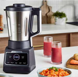 Blender chauffant en acier inoxydable de qualité alimentaire |   Robot culinaire multifonctionnel haute performance pour la préparation de soupes - Product Image 1