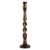 Support de bougie en bois fait main de luxe vintage, couleur personnalisée, design lanterne unique, support décoratif de Noël pour