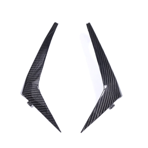 AISKA Carenados Laterales Inferiores Interiores de Motocicleta 100% Fibra de Carbono Seca 3K para <span class=keywords><strong>Kawasaki</strong></span> <span class=keywords><strong>Ninja</strong></span> <span class=keywords><strong>ZX</strong></span>-<span class=keywords><strong>6R</strong></span> 2013-2018 - Product Image 2
