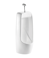 Urinoir à capteur de conception moderne Urinoir sur pied en céramique avec siphon en S et siphon en P pour projets hôteliers