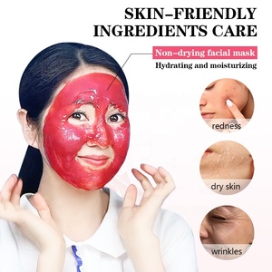 Masque Crème Exfoliant Éclaircissant et Hydratant aux Herbes, Vitamine C, Nicotinamide, Rose et Centella, Format Voyage, pour Nez et <span class=keywords><strong>Visage</strong></span>, Marque Privée - Product Image 5