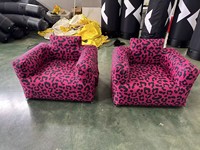 Fauteuil gonflable personnalisé imprimé, canapé-lit hermétique pour salons professionnels et événements commerciaux