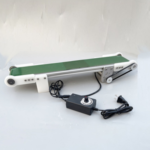 Mesin jalur perakitan produksi konveyor sabuk Pvc hijau Motor daya otomatis konveyor sabuk Mini - Product Image 3