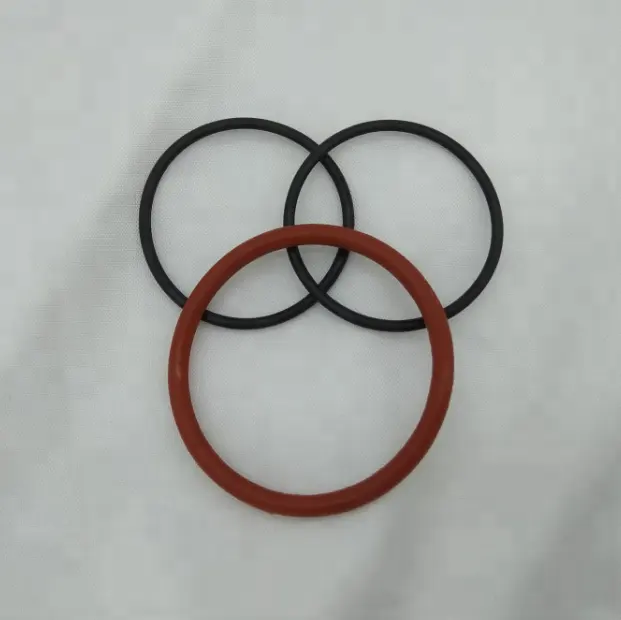 Bagues d'étanchéité en silicone Bague d'étanchéité de taille standard personnalisée Joint torique en silicone NBR Fkm en silicone