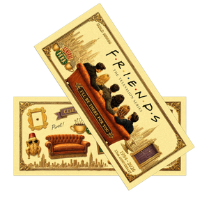 Vriendschap TV Sitcom Thema Anime Stijl Gouden Bankbiljet PET Dubbelzijdige Gouden Foliedruk Collectible Kunstkaart Souvenir Cadeau - Product Image 2