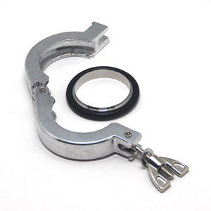 Chất lượng cao KF/nw nhôm duy nhất Pin kẹp + Trung tâm Vòng O-ring OEM ODM chân không phù hợp cao cấp NBR/EPDM/FKM vật liệu tối thiểu - Product Image 3