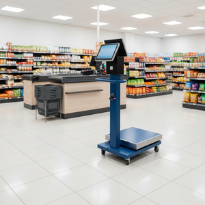 Platform <strong>Scale</strong> Touch Screen Vegetables Platform Type <strong>Weighing</strong> <strong>Scale</strong> - Product Image 1