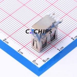 USB-ZD-110DIP USB Connector Through hole Component (THT) Connector ( Mounting Type: Side Insert ) - Product Image 2
