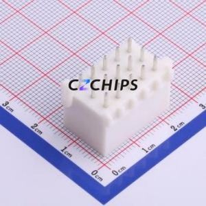 HX41406-15A Wire-to-<b>Board</b> <b>Pin</b> Header Through hole Component (THT),P=4.14mm Connector 3x5P 4.14mm Through Hole 15P - Product Image 2
