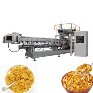 2022 Factory Manufacturer Corn Flakes Extruder Making Machine Production Line