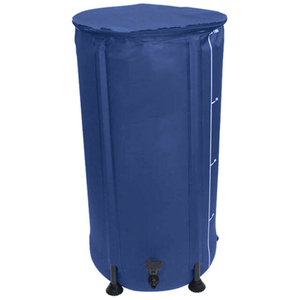 Système complet de récupération d'eau de pluie 200L, réservoir pliable avec filtre et valve de trop-plein - Product Image 3