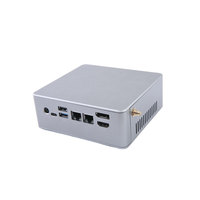 EVUC 11e generatie Intel Core I3 I5 Embedded Mini PC Dual 2.5G Lan Drievoudig beeldscherm Turbo Fan Koeler Industriële Computer