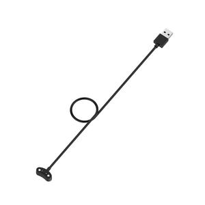 1M negro para <span class=keywords><strong>Ticwatch</strong></span> <span class=keywords><strong>Pro</strong></span> 5/X/3/E3 Pro3 LTE reloj inteligente cargador USB adaptador de cable Cable de carga magnético - Product Image 5