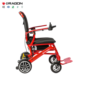 Fauteuil roulant électrique en fibre de carbone durable Dragon pour personnes âgées handicapées, équipement de mobilité électrique, vente en gros du fabricant - Product Image 3