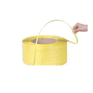 New Plastic Materials Packing Strap 12.5mm Packing Ribbon Painted And Waxed Strip Strapping For Packing