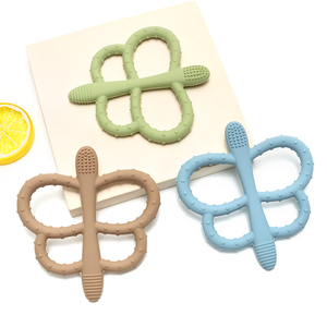 Massaggiagengive in Silicone per Neonati 0-12 Mesi Senza BPA Personalizzato Giocattolo da Masticare Stile Animale Carino Anello Sensoriale per Dentizione Regalo - Product Image 6