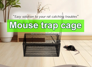 24X12X12Cm Động Vật Nhỏ Sống Săn Bắn Bẫy Bắt Trở Nên Sống Động Survival Chuột Chim Bẫy Lồng - Product Image 6