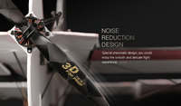 Hélice en fibre de carbone 3D T-HOBBY FS8X4.1 F3P pour modèle d'avion à aile fixe d'intérieur, pour hélicoptère RC et radiocommande