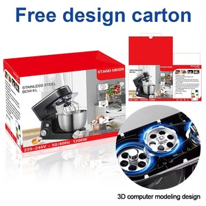 Appareils électroménagers, mélangeur 4/5/6L pour la pâtisserie, <span class=keywords><strong>robot</strong></span> pour la fabrication de pâtisseries, <span class=keywords><strong>robot</strong></span> à pain, batteur sur socle pour pâtisserie - Product Image 3
